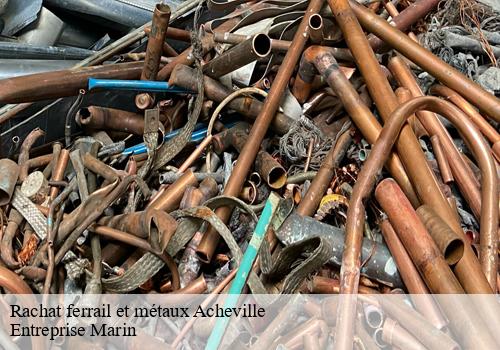 Rachat ferrail et métaux  acheville-62320 Entreprise Marin