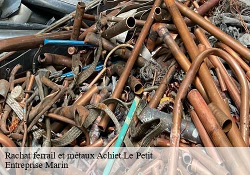 Rachat ferrail et métaux  achiet-le-petit-62121 Entreprise Marin