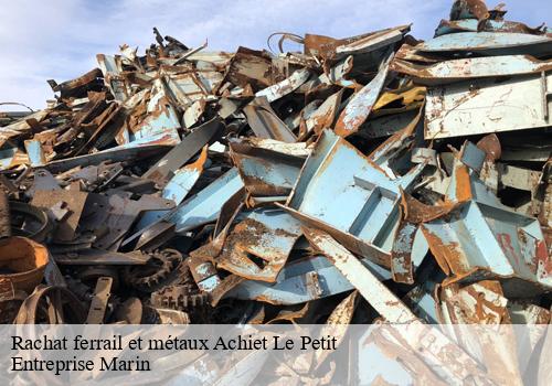 Rachat ferrail et métaux  achiet-le-petit-62121 Entreprise Marin