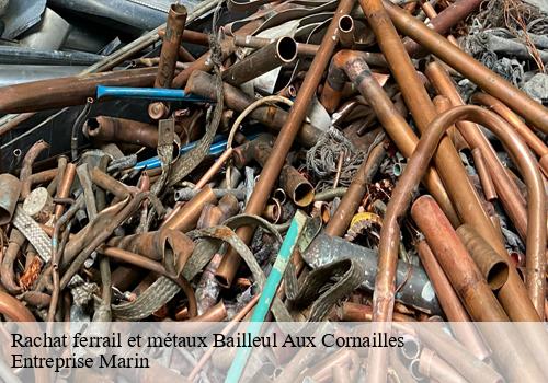 Rachat ferrail et métaux  bailleul-aux-cornailles-62127 Entreprise Marin