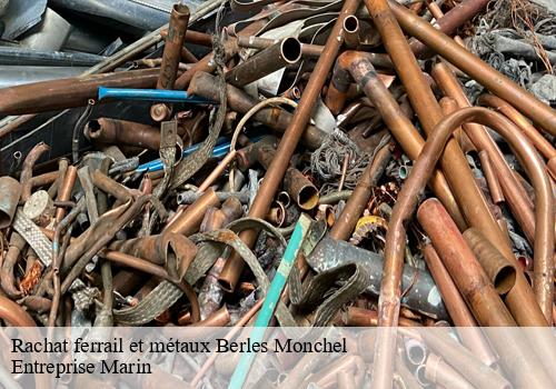 Rachat ferrail et métaux  berles-monchel-62690 Entreprise Marin