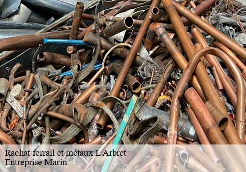 Rachat ferrail et métaux  l-arbret-62158 Entreprise Marin