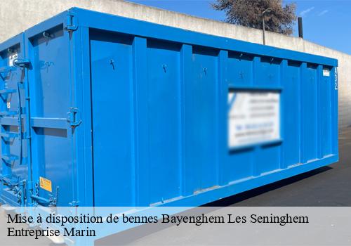 Mise à disposition de bennes  bayenghem-les-seninghem-62380 Entreprise Marin