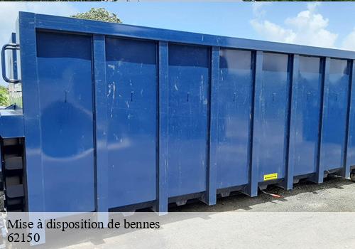 Mise à disposition de bennes  fresnicourt-le-dolmen-62150 Entreprise Marin