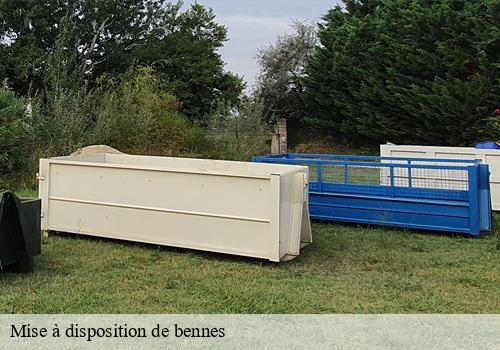 Mise à disposition de bennes  fresnicourt-le-dolmen-62150 Entreprise Marin