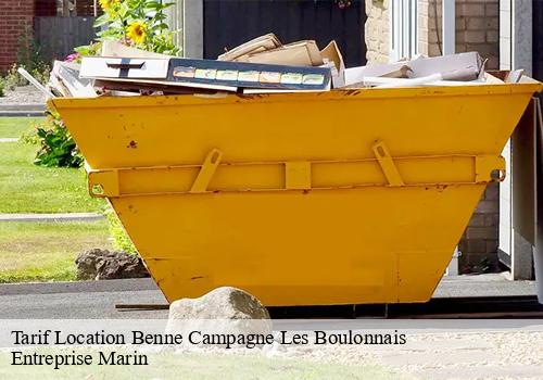 Tarif Location Benne  campagne-les-boulonnais-62650 Entreprise Marin