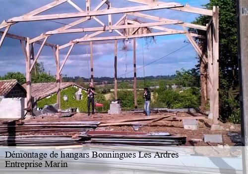 Démontage de hangars  bonningues-les-ardres-62890 Entreprise Marin