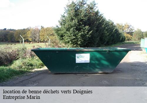 location de benne déchets verts  doignies-62147 Entreprise Marin