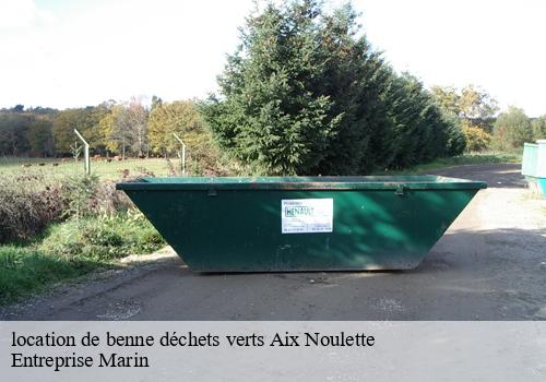 location de benne déchets verts  aix-noulette-62160 Entreprise Marin