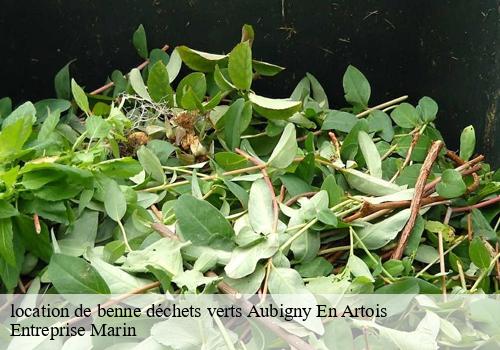 location de benne déchets verts  aubigny-en-artois-62690 Entreprise Marin