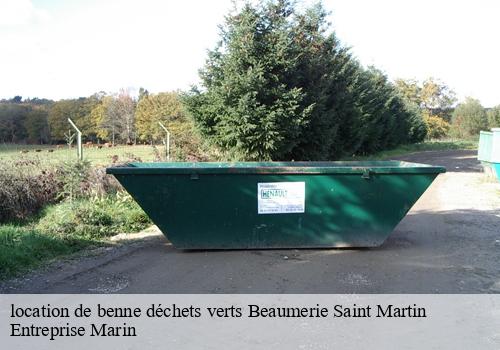 location de benne déchets verts  beaumerie-saint-martin-62170 Entreprise Marin