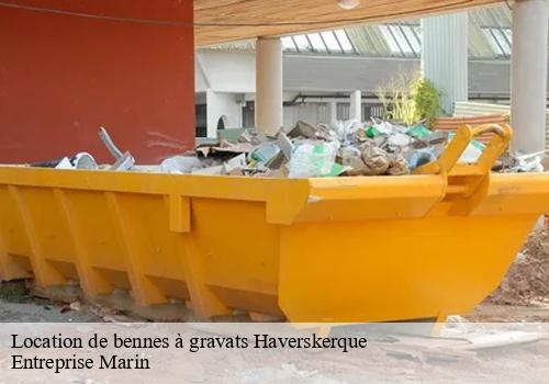 Location de bennes à gravats  haverskerque-62350 Entreprise Marin