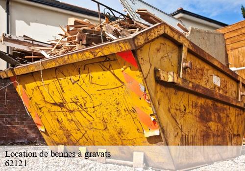 Location de bennes à gravats  achiet-le-petit-62121 Entreprise Marin