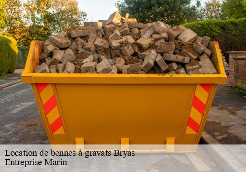 Location de bennes à gravats  bryas-62130 Entreprise Marin